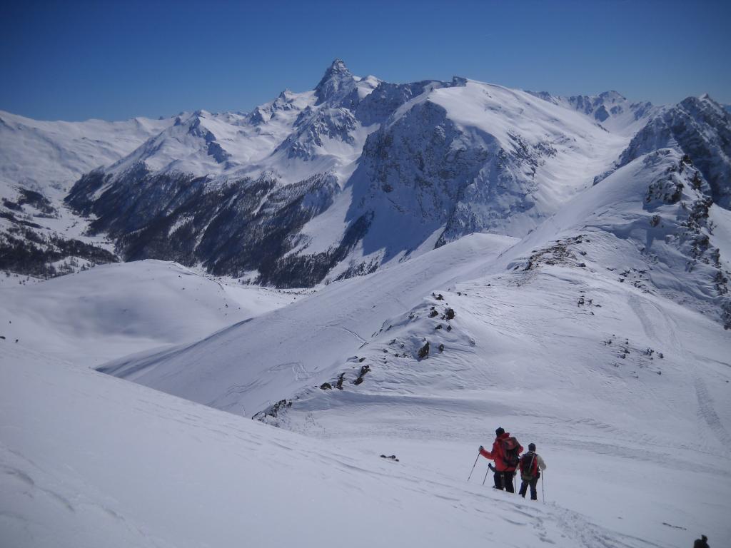 discesa verso il col gimont