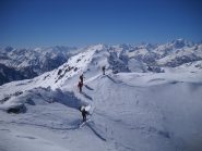 passaggio delicato sulla cresta