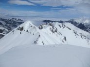 Dalla cima Matlas e Bric Baral