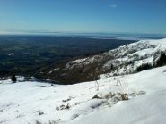 Panorama verso la pianura.
