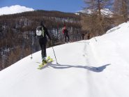 salendo sulla stradina