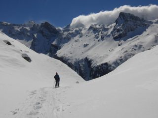 Imbocco canale sopra il rifugio