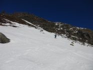 Pendio sopra il rifugio