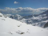 In discesa sopra l' Alpe di Vlou