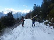 rientro scarso di neve