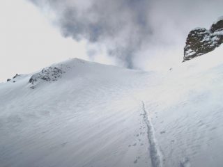Pendio finale e cima