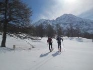 salendo con un bel sole