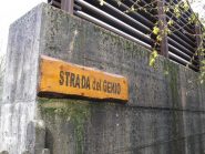 indicazione alla partenza