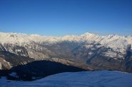L'ombra della montagna sul fondovalle 
