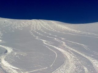 Discesa su pulverschnee