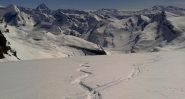 Discesa su pulverschnee