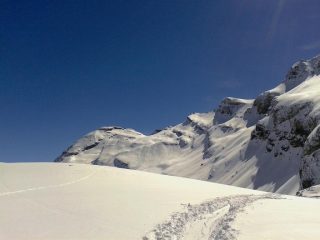 Il Daubenhorn con expo nord oggi aratissimo