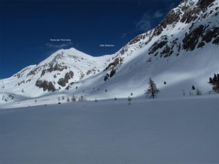 percorso visto dalla seggiovia Rocher Rouge