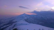 Nella luce del tramonto: Soglio e Angiolino