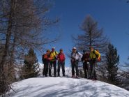 gruppo in vetta 