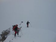arrivo in vetta