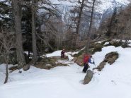 1740m, fine della neve