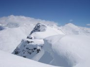 la cima Sud Est 2880 m.