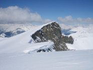 la cima Sud Ovest 2881 m.