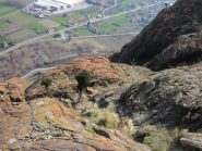 veduta ferrata lato valle