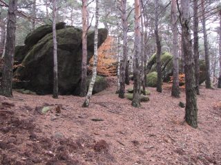 il masso con nessuna pietà e mondo perfetto (a sx) e del 