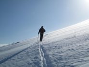 all'inizio del tratto ripido