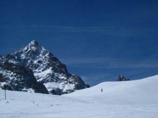 Arrivando al colle 