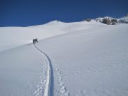 Nella parte centrale della salita