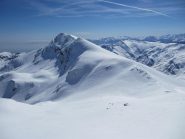 Il crestone e cima Tibert 
