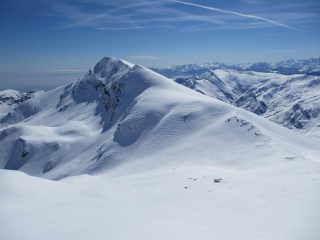 Il crestone e cima Tibert 