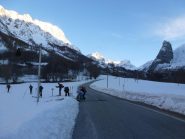 Partenza dalla SP263 dopo Saretto