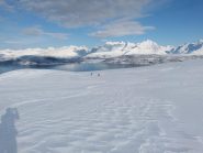 Mara e Paolo sopra l'Ullsfjorden 