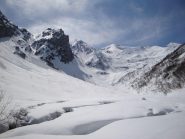Bec Matlas, Monte Giosolette e Monte Creusa dal Gias Creusa sottano