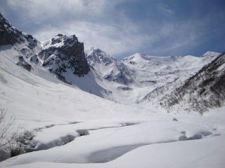 Bec Matlas, Monte Giosolette e Monte Creusa dal Gias Creusa sottano