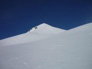 Il triangolo finale molto ben innevato