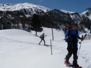 salendo a Capanna Mautino