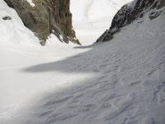 Il canale che accede al ghiaccio superiore