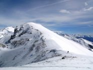 La cresta prima della croce