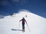 il tratto terminale per la cima