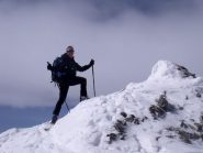 Patrizia in cima