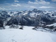 a Sn vallone di Unerzio e a Dx monte Oronaye