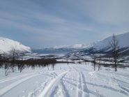 parte bassa della salita