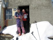 che visitamo; molto accogliente e con stufa a legna!!!