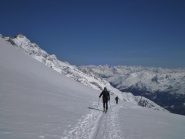 in direzione del colle