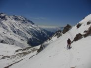 La cresta del Rocciamelone a sinistra