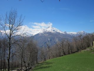 Bec Renon e dintorni visto dal percorso di salita