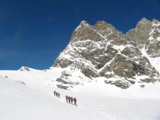 si riparte quindi in direzione del Col de l'Eveque