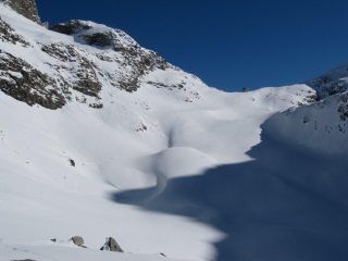 ...in direzione del Col Collon