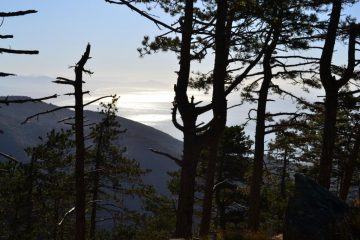 panorama verso la riviera di Levante