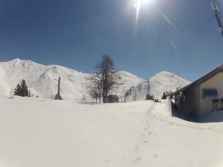 panorama dall'arrivo dell'ex-seggiovia